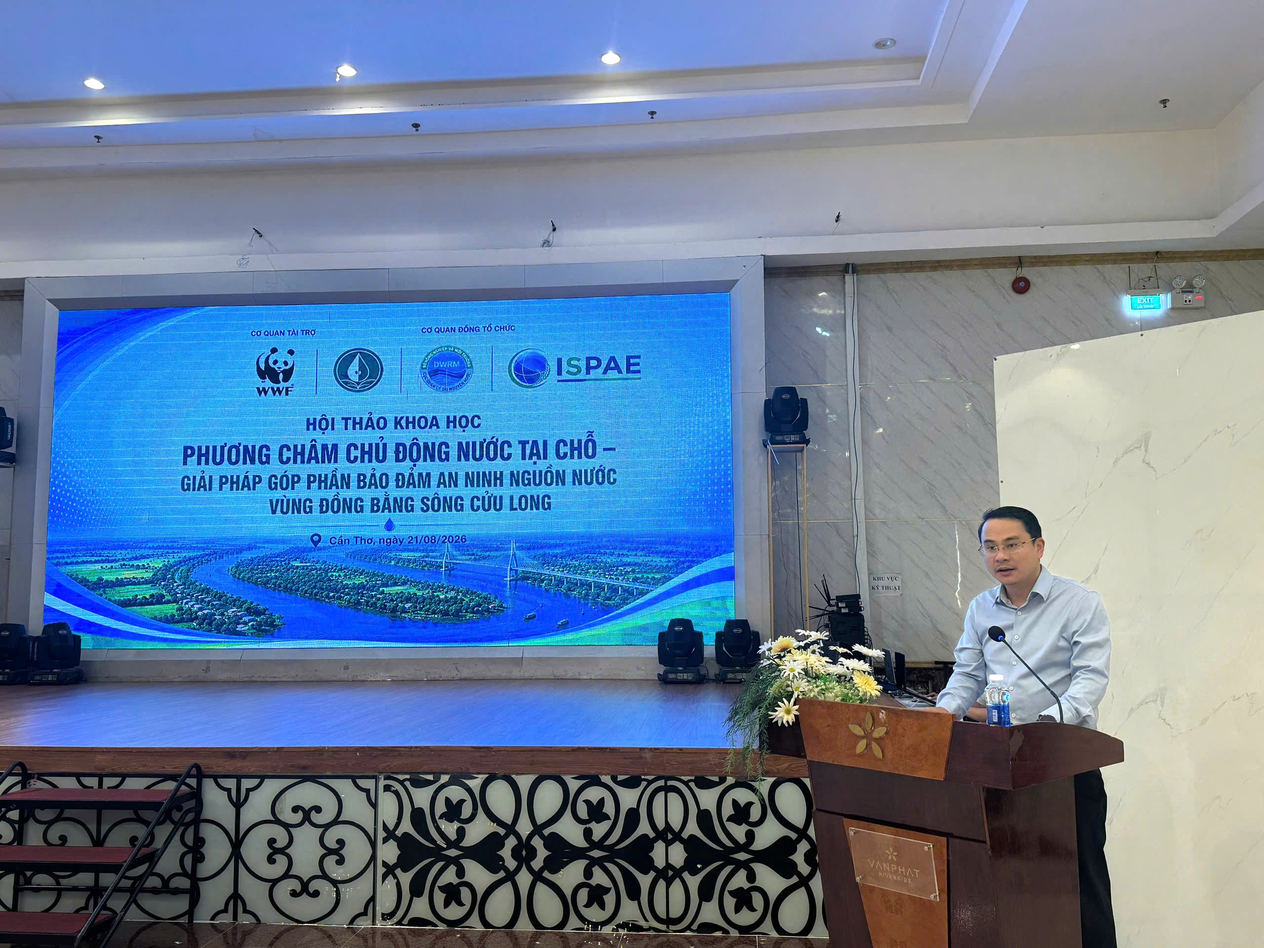 Chủ động nước tại chỗ – giải pháp tăng cường an ninh nguồn nước cho Đồng bằng sông Cửu Long